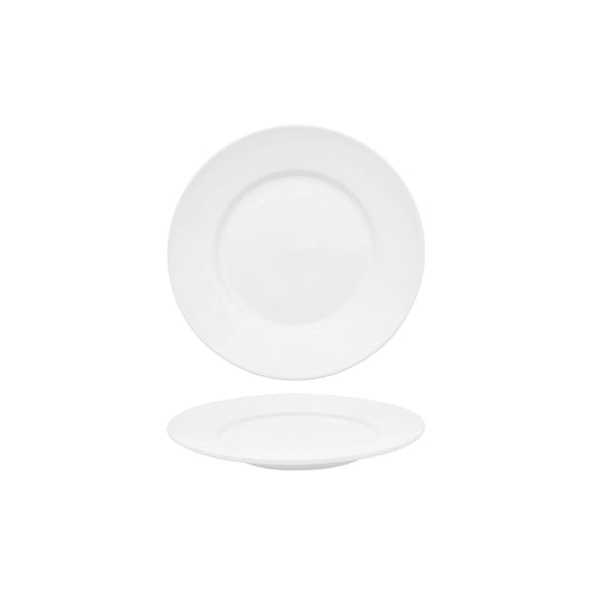 צלחת עם שוליים רחבים