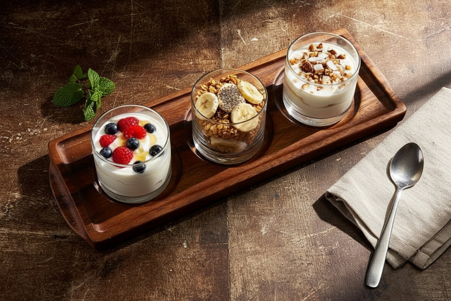 Wooden tray 28×9×3cm