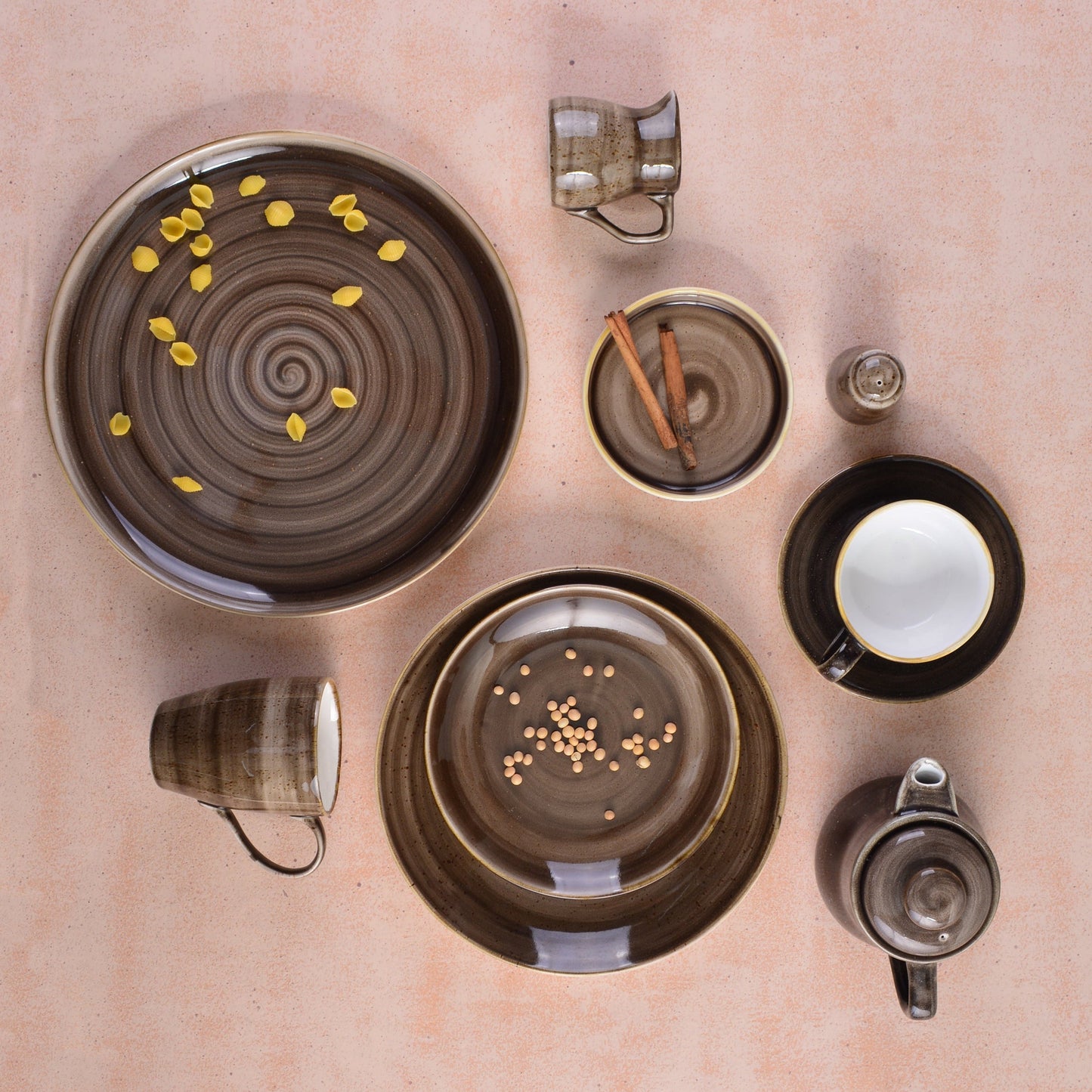 קנקן שמנת 40 מ״ל Woodland Brown