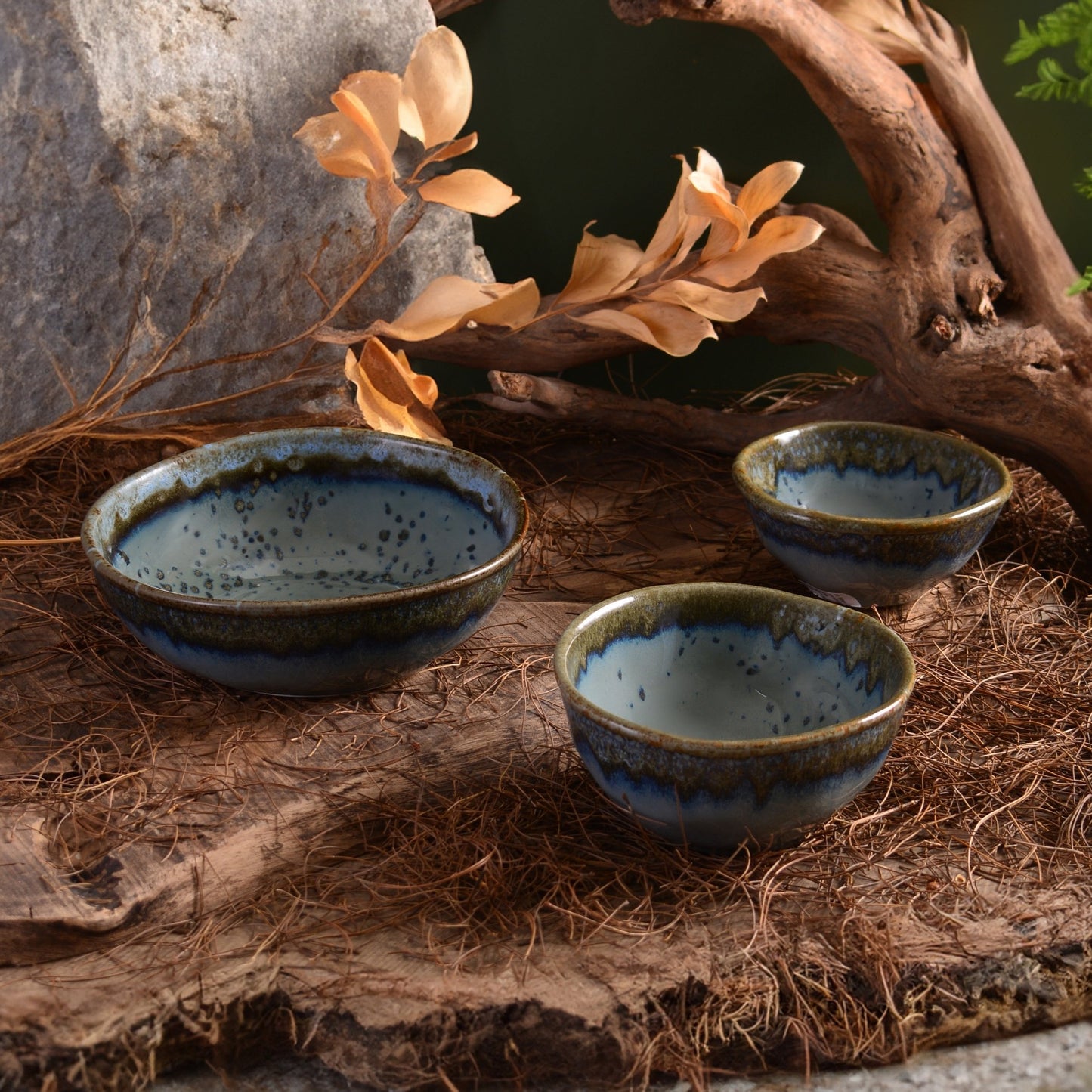 Cereal bowl 590ml 15cm- Organic green