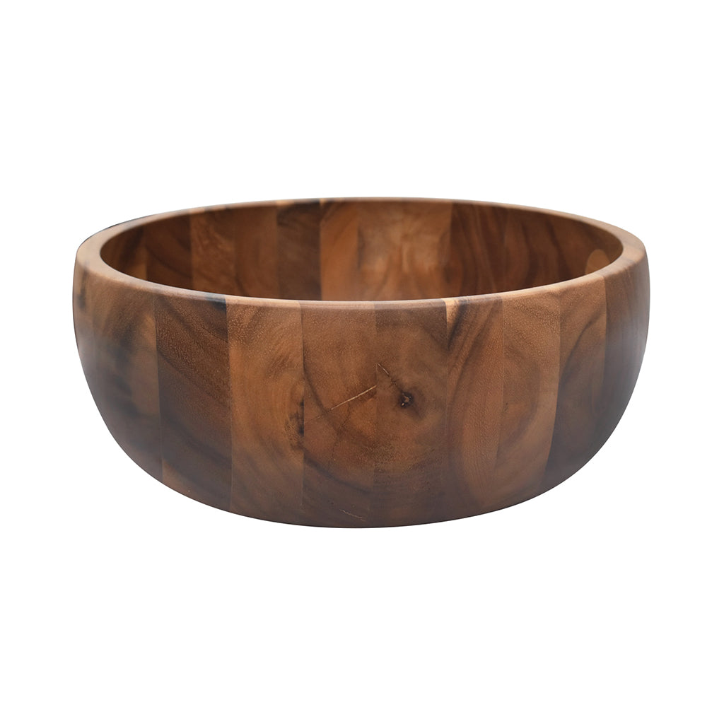 Round Bowl Large Stackable 24 cm Acacia Wood