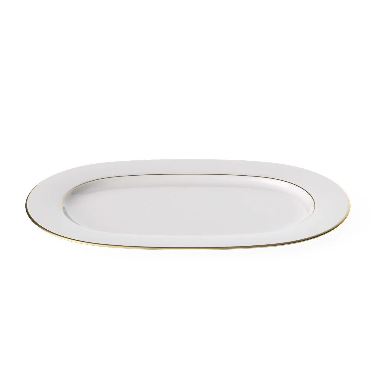 צלחת אובלית 41 ס״מ עם שוליים Anmut Gold