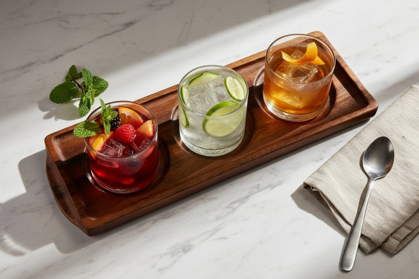 Wooden tray 28×9×3cm