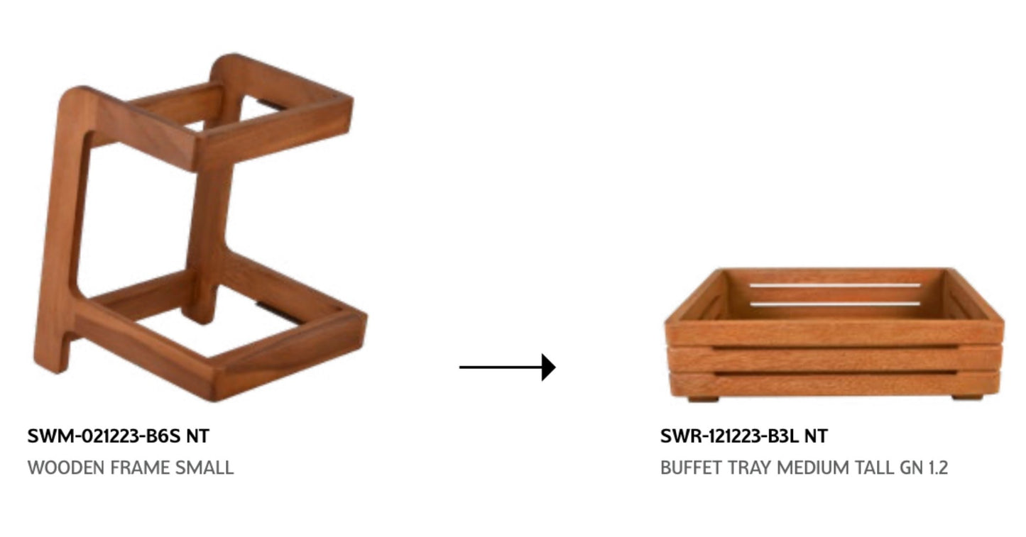 מסגרת קטנה מעץ 31.2x32.8x41.4ס"מ