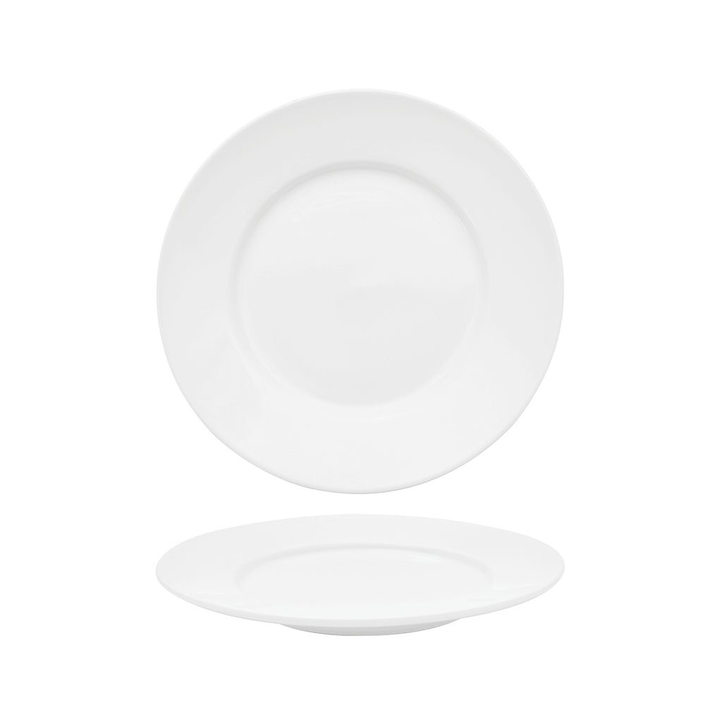 Plate with wide rims