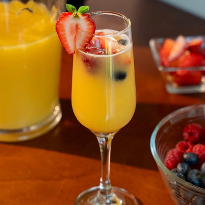 Champagne Flute glass 190ml Toscana