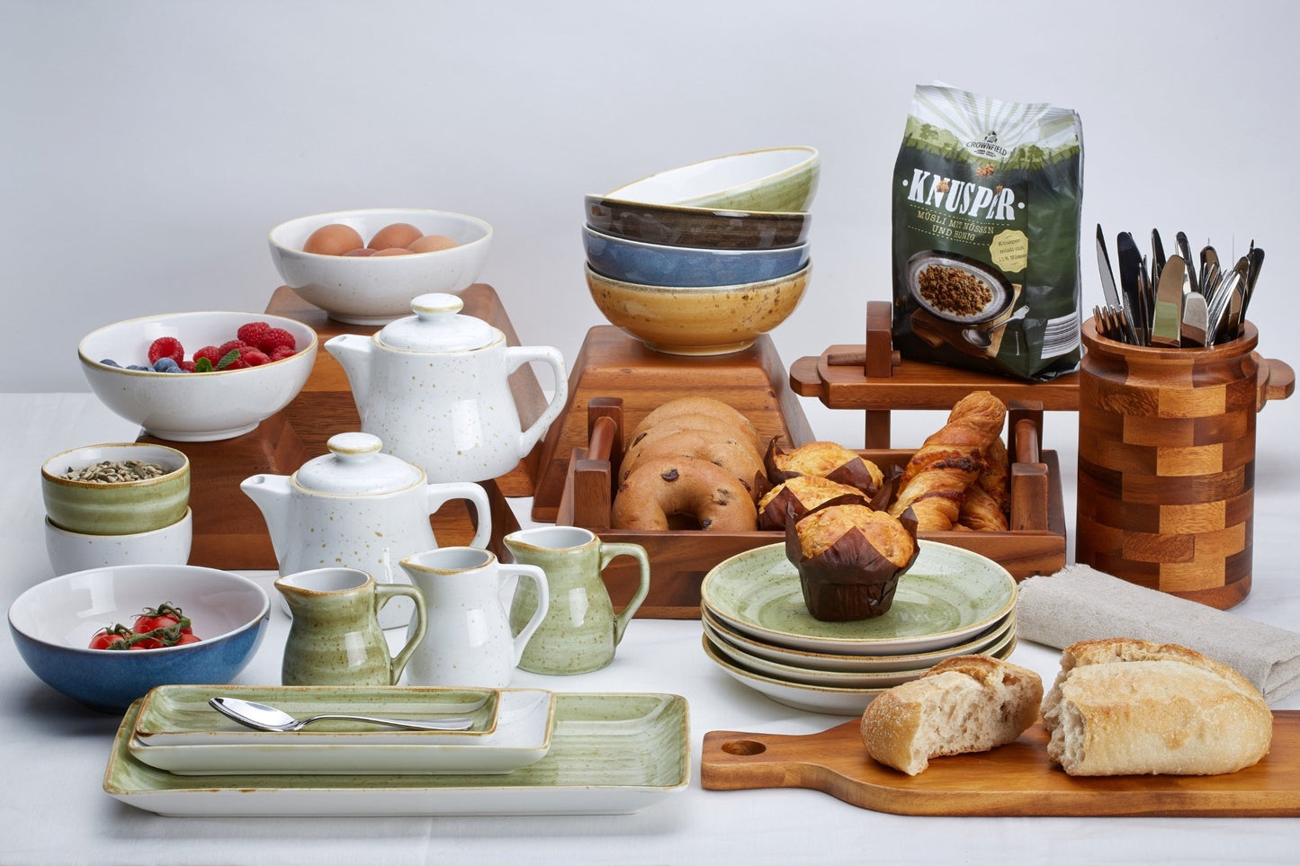 Coupe plate 20,24,26.4&31cm -Meadow Green