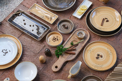 Coupe plate 20,24,26.4&31cm -Barley Cream