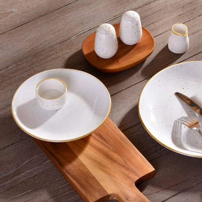 Coupe plate 20,24,26.4&31cm -Barley Cream