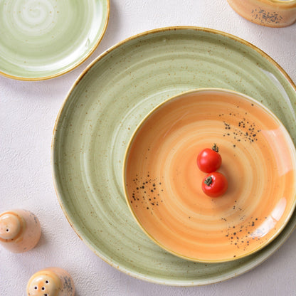 Coupe plate 20,24,26.4&31cm -Meadow Green