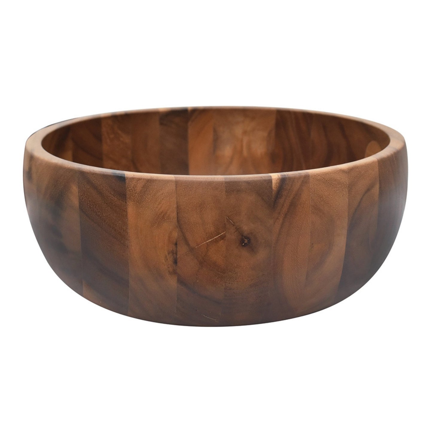 Round stackable bowl 31cm – Acacia wood, size XL