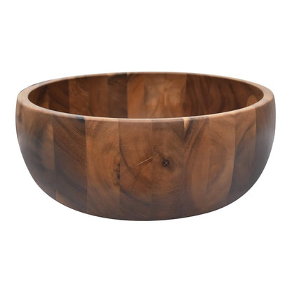 Round stackable bowl 31cm – Acacia wood, size XL