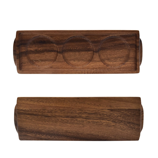 Wooden Tray 28 x 9 x 3 cm (4)